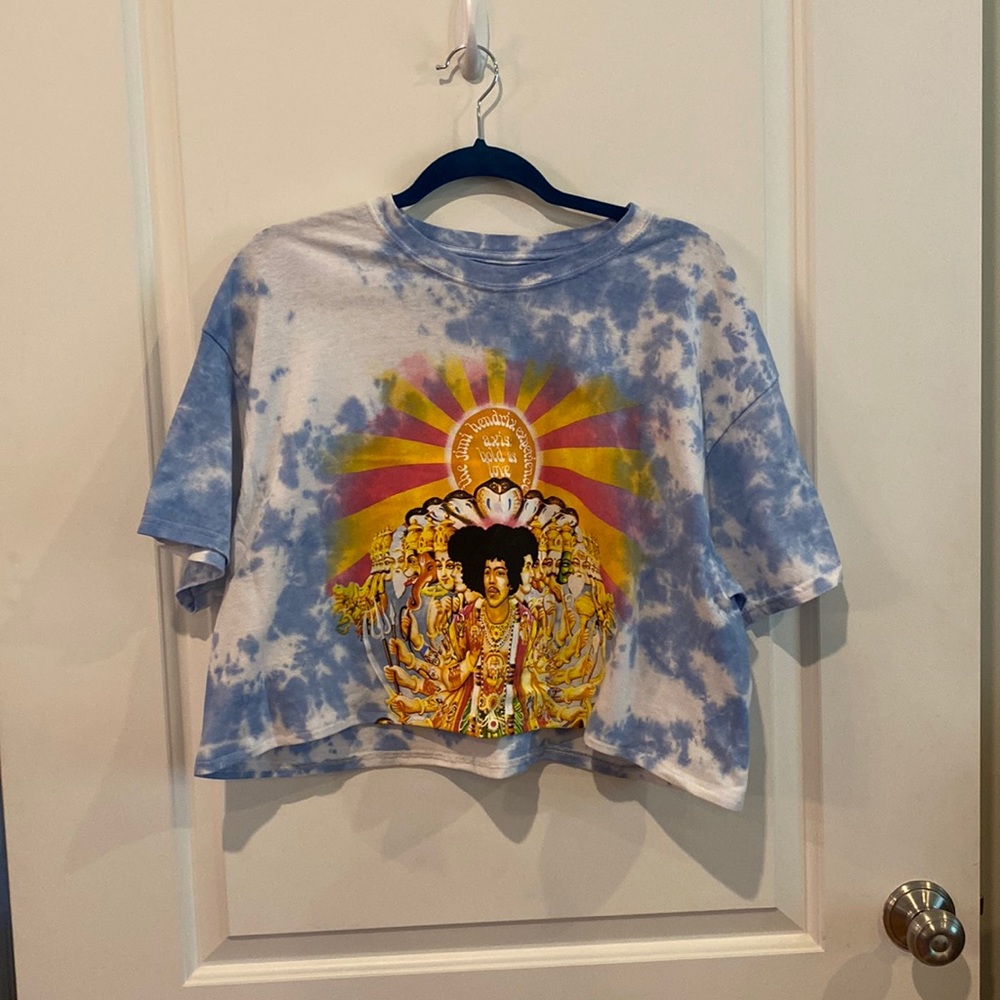 Jimi Hendrix crop top